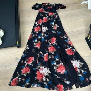 Lulus off the shoulder dress